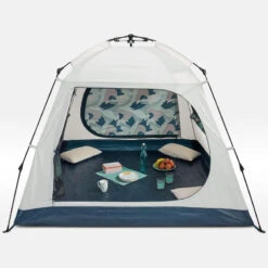 Quechua Abri De Camping 4 Places - Base Easy Fresh - Polyvalent, Instantané à Arceaux 12 Quechua Abri De Camping 4 Places - Base Easy Fresh - Polyvalent, Instantané à Arceaux -Nabaiji abri de camping 4 places base easy fresh polyvalent instantane a arceaux 2