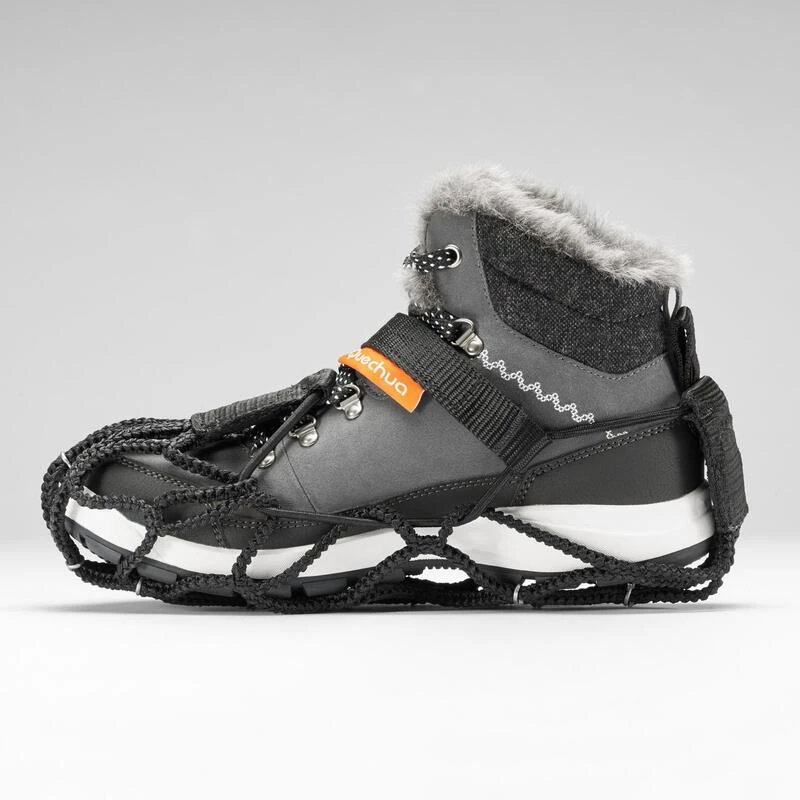 Quechua Anti-glisse De Randonnée Neige SH500 Noir 4 Quechua Anti-glisse De Randonnée Neige SH500 Noir – Image 4