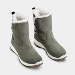 Quechua Bottes De Neige Chaudes Imperméables De Randonnée - SH500 Cuir- Femme 11 Quechua Bottes De Neige Chaudes Imperméables De Randonnée - SH500 Cuir- Femme -Nabaiji bottes de neige chaudes impermeables de randonnee sh500 cuir femme 4