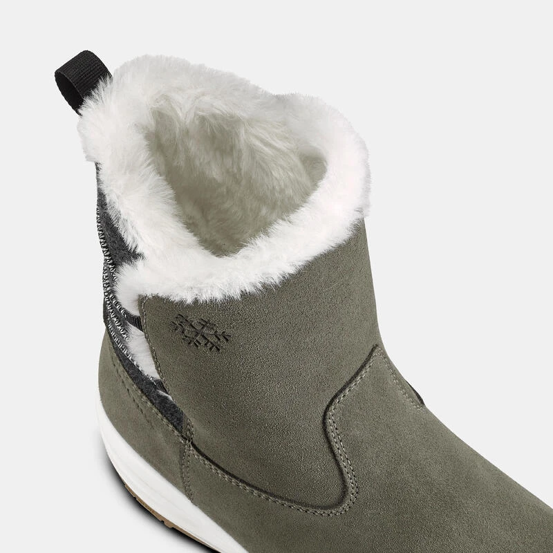 Quechua Bottes De Neige Chaudes Imperméables De Randonnée - SH500 Cuir- Femme 6 Quechua Bottes De Neige Chaudes Imperméables De Randonnée - SH500 Cuir- Femme – Image 6