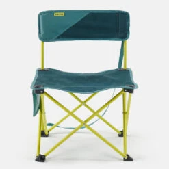 Quechua CHAISE BASSE PLIANTE DE CAMPING MH100 Jaune -Nabaiji chaise basse pliante de camping mh100 jaune 4