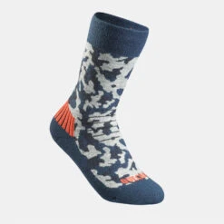 Quechua Chaussettes Chaudes De Randonnée - SH100 MID - Enfant X2 Paires 10 Quechua Chaussettes Chaudes De Randonnée - SH100 MID - Enfant X2 Paires -Nabaiji chaussettes chaudes de randonnee sh100 mid enfant x2 paires 3