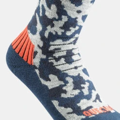 Quechua Chaussettes Chaudes De Randonnée - SH100 MID - Enfant X2 Paires 12 Quechua Chaussettes Chaudes De Randonnée - SH100 MID - Enfant X2 Paires -Nabaiji chaussettes chaudes de randonnee sh100 mid enfant x2 paires 5