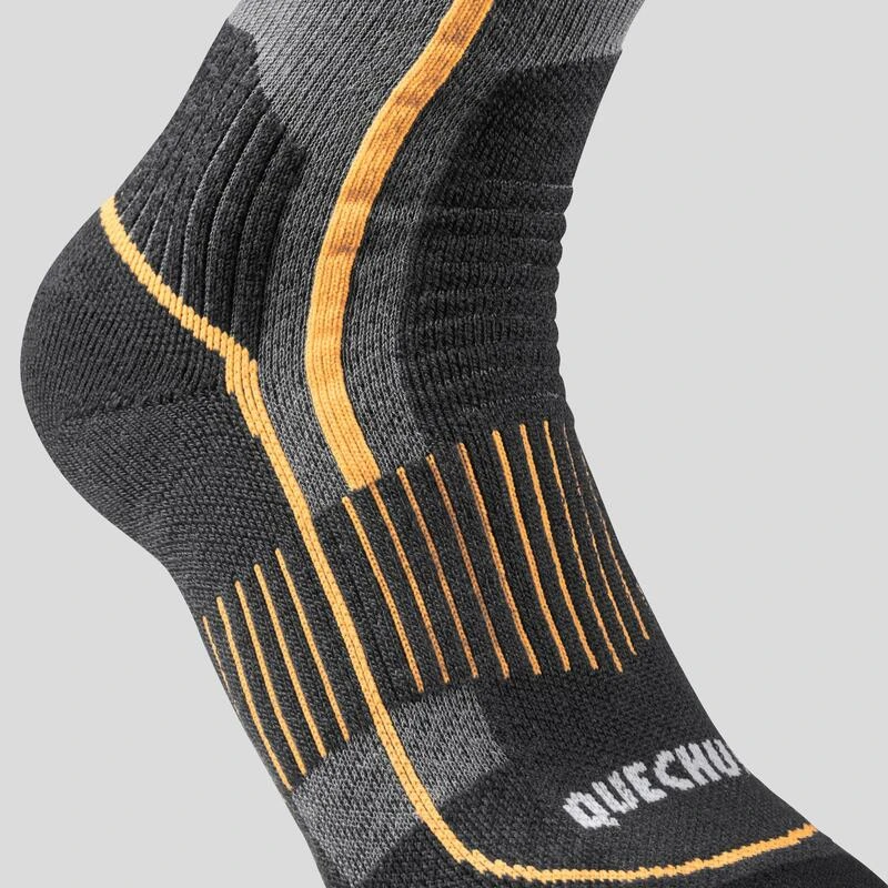 Quechua Chaussettes Chaudes De Randonnée - SH500 MOUNTAIN MID - X2 Paires 5 Quechua Chaussettes Chaudes De Randonnée - SH500 MOUNTAIN MID - X2 Paires – Image 5