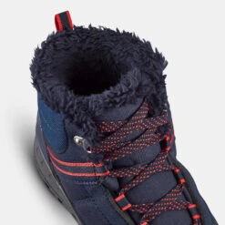 Quechua Chaussures Chaudes Et Imperméables De Randonnée SH100 Lacet - Enfant 35-38 -Nabaiji chaussures chaudes et impermeables de randonnee sh100 lacet enfant 35 38 6