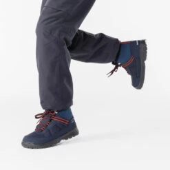 Quechua Chaussures Chaudes Et Imperméables De Randonnée SH100 Lacet - Enfant 35-38 -Nabaiji chaussures chaudes et impermeables de randonnee sh100 lacet enfant 35 38 8