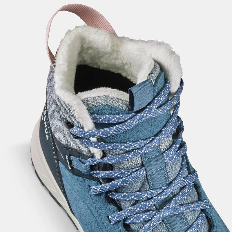 Quechua Chaussures Chaudes Et Imperméables De Randonnée SH500 Cuir Lacet - Enfant 35-38 6 Quechua Chaussures Chaudes Et Imperméables De Randonnée SH500 Cuir Lacet - Enfant 35-38 – Image 6