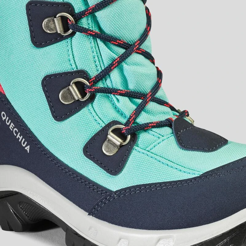 Quechua CHAUSSURES CHAUDES IMPERMÉABLES DE RANDONNÉE -SH500 WARM HIGH LACET-ENFANT 30-38 5 Quechua CHAUSSURES CHAUDES IMPERMÉABLES DE RANDONNÉE -SH500 WARM HIGH LACET-ENFANT 30-38 – Image 5
