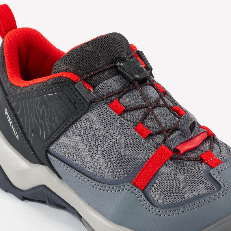 Quechua Chaussures De Randonnée Enfant à Laçage Rapide Crossrock Grise Du 35 AU 38 5 Quechua Chaussures De Randonnée Enfant à Laçage Rapide Crossrock Grise Du 35 AU 38 – Image 5