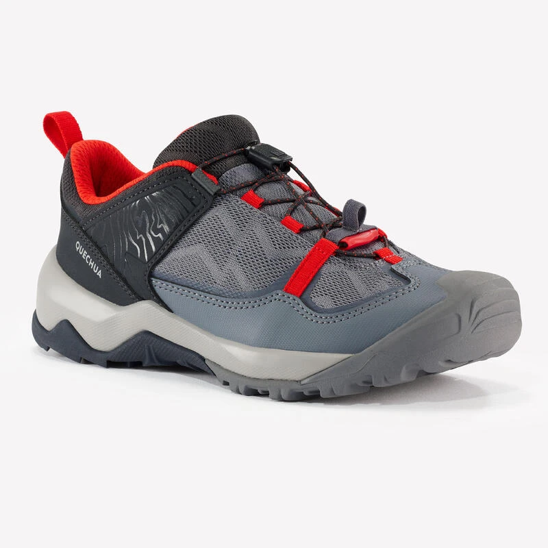 Quechua Chaussures De Randonnée Enfant à Laçage Rapide Crossrock Grise Du 35 AU 38 1 Quechua Chaussures De Randonnée Enfant à Laçage Rapide Crossrock Grise Du 35 AU 38