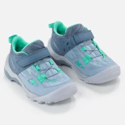 Quechua Chaussures De Randonnée Enfant à Scratch Crossrock Bleue Du 24 AU 34 -Nabaiji chaussures de randonnee enfant a scratch crossrock bleue du 24 au 34 3
