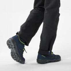 Quechua Chaussures De Randonnée Enfant Avec Lacets - NH100 Bleu - 35 AU 38 -Nabaiji chaussures de randonnee enfant avec lacets nh100 bleu 35 au 38 2