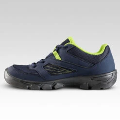 Quechua Chaussures De Randonnée Enfant Avec Lacets - NH100 Bleu - 35 AU 38 -Nabaiji chaussures de randonnee enfant avec lacets nh100 bleu 35 au 38 5