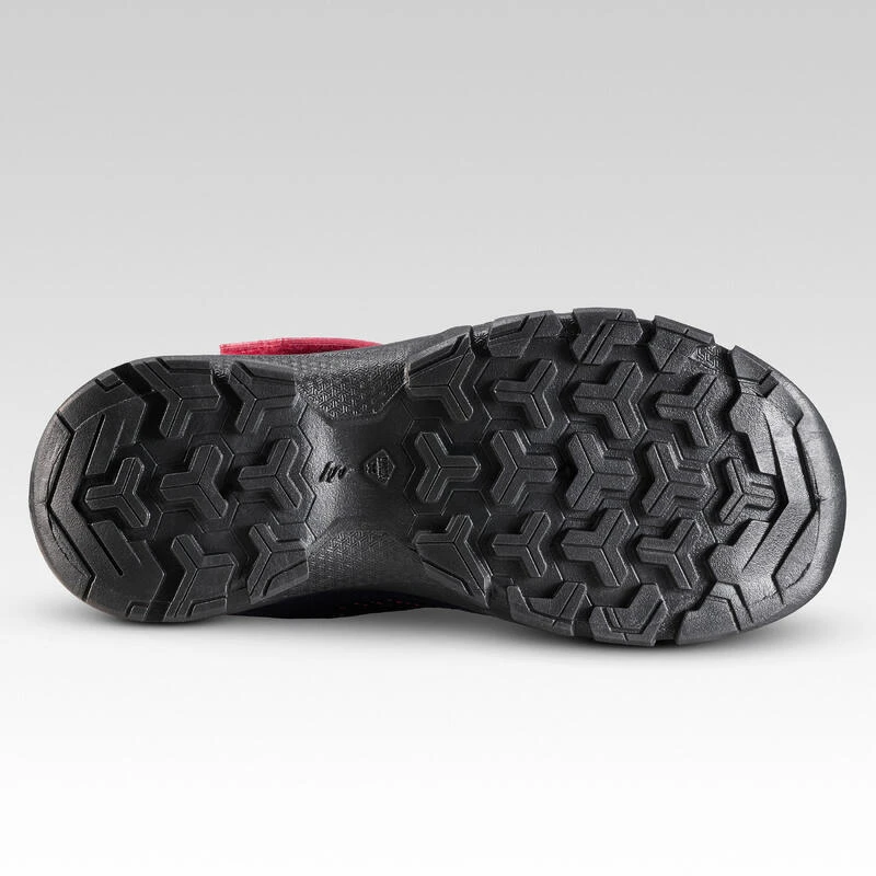 Quechua Chaussures De Randonnée Enfant Avec Scratch MH100 Bleu Et Rose Du 24 AU 34 3 Quechua Chaussures De Randonnée Enfant Avec Scratch MH100 Bleu Et Rose Du 24 AU 34 – Image 3