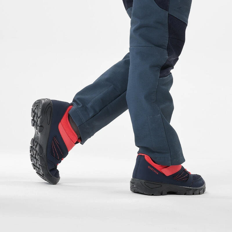 Quechua Chaussures De Randonnée Enfant Avec Scratch MH100 Bleu Et Rose Du 24 AU 34 5 Quechua Chaussures De Randonnée Enfant Avec Scratch MH100 Bleu Et Rose Du 24 AU 34 – Image 5