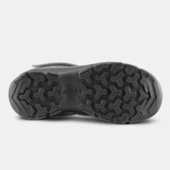 Quechua Chaussures De Randonnée Enfant Avec Scratch MH100 Mid Grise Rose Du 24 AU 34 -Nabaiji chaussures de randonnee enfant avec scratch mh100 mid grise rose du 24 au 34 2