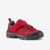 Quechua Chaussures De Randonnée Enfant Avec Scratch MH120 LOW Rouges 28 AU 34