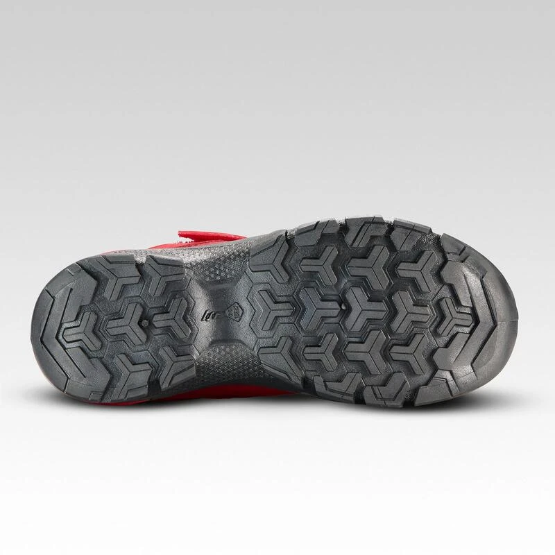Quechua Chaussures De Randonnée Enfant Avec Scratch MH120 LOW Rouges 28 AU 34 3 Quechua Chaussures De Randonnée Enfant Avec Scratch MH120 LOW Rouges 28 AU 34 – Image 3