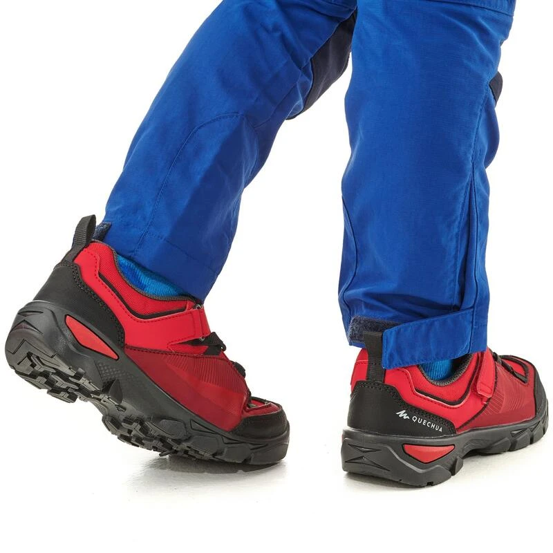 Quechua Chaussures De Randonnée Enfant Avec Scratch MH120 LOW Rouges 28 AU 34 5 Quechua Chaussures De Randonnée Enfant Avec Scratch MH120 LOW Rouges 28 AU 34 – Image 5