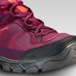 Quechua Chaussures De Randonnée Enfant Basses Avec Lacet MH120 LOW Violettes 35 AU 38 -Nabaiji chaussures de randonnee enfant basses avec lacet mh120 low violettes 35 au 38 5