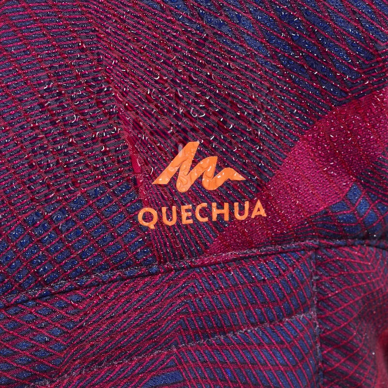 Quechua Doudoune De Randonnée Enfant MH500 Violet Print 7- 15 Ans 3 Quechua Doudoune De Randonnée Enfant MH500 Violet Print 7- 15 Ans – Image 3