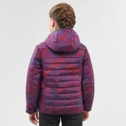 Quechua Doudoune De Randonnée Enfant MH500 Violet Print 7- 15 Ans 9 Quechua Doudoune De Randonnée Enfant MH500 Violet Print 7- 15 Ans -Nabaiji doudoune de randonnee enfant mh500 violet print 7 15 ans 3
