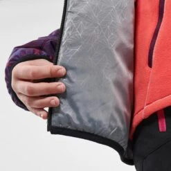 Quechua Doudoune De Randonnée Enfant MH500 Violet Print 7- 15 Ans 10 Quechua Doudoune De Randonnée Enfant MH500 Violet Print 7- 15 Ans -Nabaiji doudoune de randonnee enfant mh500 violet print 7 15 ans 4