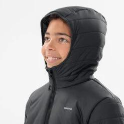 Quechua DOUDOUNE DE RANDONNÉE - HYBRIDE NOIRE - ENFANT 7-15 ANS 10 Quechua DOUDOUNE DE RANDONNÉE - HYBRIDE NOIRE - ENFANT 7-15 ANS -Nabaiji doudoune de randonnee hybride noire enfant 7 15 ans 3