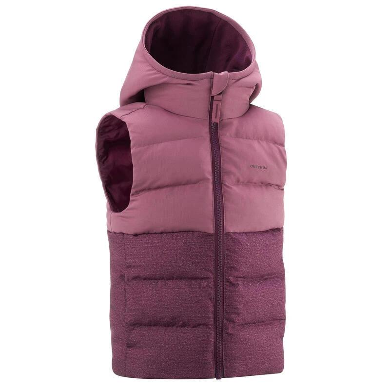 Quechua Doudoune Sans Manches De Randonnée Violette - Enfant 2-6 Ans 2 Quechua Doudoune Sans Manches De Randonnée Violette - Enfant 2-6 Ans – Image 2