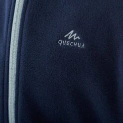 Quechua GILET POLAIRE - MH150 BLEU GRIS - ENFANT 7-15 ANS -Nabaiji gilet polaire mh150 bleu gris enfant 7 15 ans 4