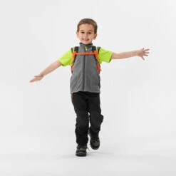 Quechua Gilet Polaire Sans Manche De Randonnée - MH150 Gris - Enfant 2 - 6 Ans -Nabaiji gilet polaire sans manche de randonnee mh150 gris enfant 2 6 ans 2