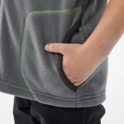 Quechua Gilet Polaire Sans Manche De Randonnée - MH150 Gris - Enfant 2 - 6 Ans -Nabaiji gilet polaire sans manche de randonnee mh150 gris enfant 2 6 ans 4