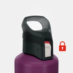 Quechua Gourde Alu 1L Avec Bouchon à Ouverture Rapide Pour La Randonnée - Violet 13 Quechua Gourde Alu 1L Avec Bouchon à Ouverture Rapide Pour La Randonnée - Violet -Nabaiji gourde alu 1l avec bouchon a ouverture rapide pour la randonnee violet 3