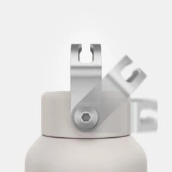 Quechua Gourde Inox 0,6L Avec Bouchon à Vis Pour La Randonnée - Blanc 14 Quechua Gourde Inox 0,6L Avec Bouchon à Vis Pour La Randonnée - Blanc -Nabaiji gourde inox 06l avec bouchon a vis pour la randonnee blanc 4