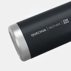 Quechua Gourde MH100 Isotherme (inox Double Paroi à Vide D'air) 0,95L Large Ouverture -Nabaiji gourde mh100 isotherme inox double paroi a vide dair 095l large ouverture 2