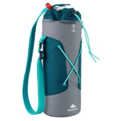 Quechua Housse Isotherme Pour Gourde Randonnée 1,2 à 1,5 Litre Gris/bleu -Nabaiji housse isotherme pour gourde randonnee 12 a 15 litre grisbleu 4