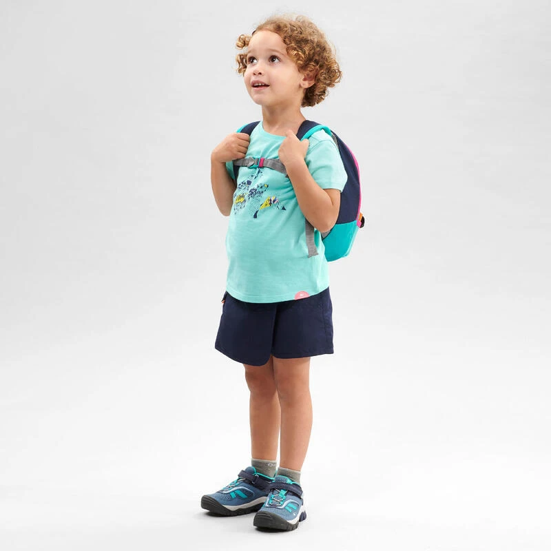 Quechua Jupe Short De Randonnée - MH100 KID Bleu Marine - Enfant 2-6 ANS 2 Quechua Jupe Short De Randonnée - MH100 KID Bleu Marine - Enfant 2-6 ANS – Image 2