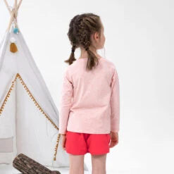 Quechua Jupe Short De Randonnée - MH100 KID Rose Corail -enfant 2-6 Ans -Nabaiji jupe short de randonnee mh100 kid rose corail enfant 2 6 ans 2