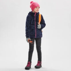 Quechua LEGGING CHAUD DE RANDONNÉE - SH100 - ENFANT 7 - 15 ANS -Nabaiji legging chaud de randonnee sh100 enfant 7 15 ans 2