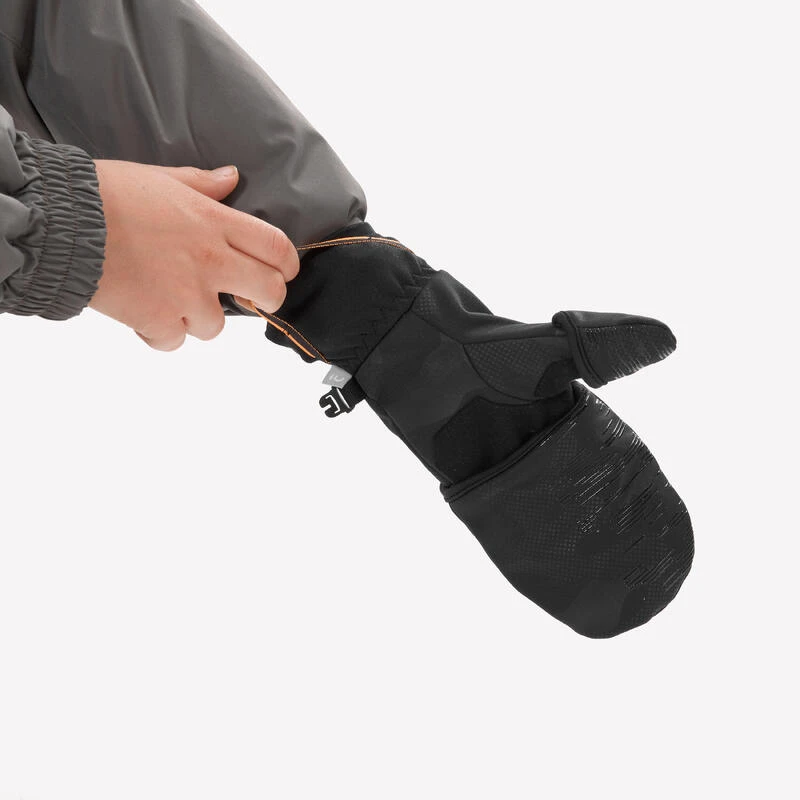 Quechua Moufles-mitaines De Randonnée - SH500 Mountain - Enfant 6 - 14 Ans 2 Quechua Moufles-mitaines De Randonnée - SH500 Mountain - Enfant 6 - 14 Ans – Image 2