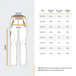 Quechua PANTALON CHAUD DÉPERLANT DE RANDONNÉE NEIGE - SH500 MOUNTAIN - FEMME -Nabaiji pantalon chaud deperlant de randonnee neige sh500 mountain femme 3