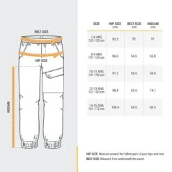 Quechua PANTALON CHAUD DÉPERLANT DE RANDONNÉE - SH100 - ENFANT 7 - 15 ANS 8 Quechua PANTALON CHAUD DÉPERLANT DE RANDONNÉE - SH100 - ENFANT 7 - 15 ANS -Nabaiji pantalon chaud deperlant de randonnee sh100 enfant 7 15 ans 2