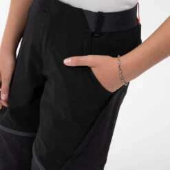 Quechua Pantalon De Randonnée Modulable Enfant MH500 ONEZIP Noir 7-15 Ans 13 Quechua Pantalon De Randonnée Modulable Enfant MH500 ONEZIP Noir 7-15 Ans -Nabaiji pantalon de randonnee modulable enfant mh500 onezip noir 7 15 ans 6