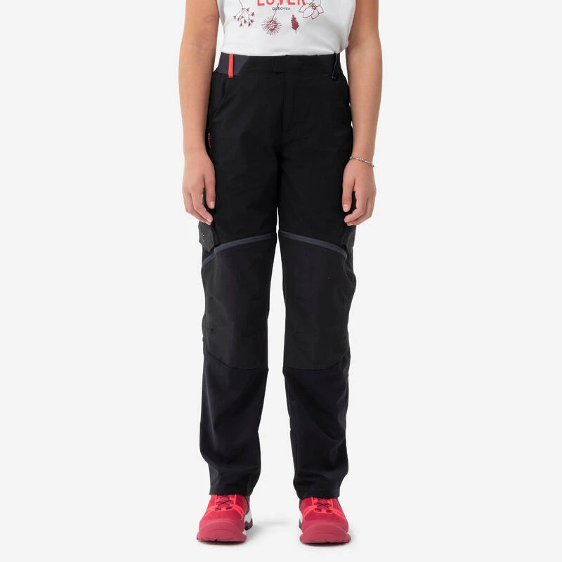 Quechua Pantalon De Randonnée Modulable Enfant MH500 ONEZIP Noir 7-15 Ans 1 Quechua Pantalon De Randonnée Modulable Enfant MH500 ONEZIP Noir 7-15 Ans