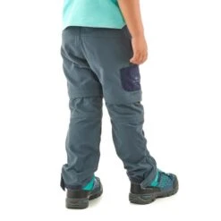 Quechua Pantalon De Randonnée Modulable - MH500 Gris/bleu- Enfant 2-6 ANS 11 Quechua Pantalon De Randonnée Modulable - MH500 Gris/bleu- Enfant 2-6 ANS -Nabaiji pantalon de randonnee modulable mh500 grisbleu enfant 2 6 ans 2