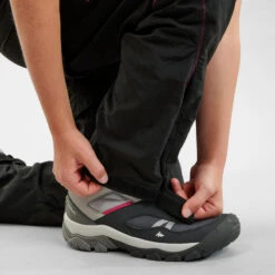 Quechua Pantalon De Randonnée Modulable - MH500 Noir Enfant 7-15 Ans -Nabaiji pantalon de randonnee modulable mh500 noir enfant 7 15 ans 7