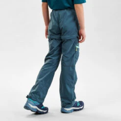 Quechua Pantalon De Randonnée Modulable - MH500 Turquoise - Enfant 7-15 Ans 11 Quechua Pantalon De Randonnée Modulable - MH500 Turquoise - Enfant 7-15 Ans -Nabaiji pantalon de randonnee modulable mh500 turquoise enfant 7 15 ans 2