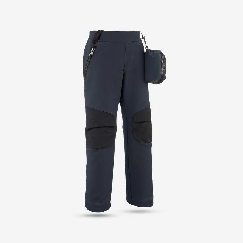 Quechua Pantalon Softshell De Randonnée - MH550 Gris Foncé - Enfant 2-6 Ans 1 Quechua Pantalon Softshell De Randonnée - MH550 Gris Foncé - Enfant 2-6 Ans