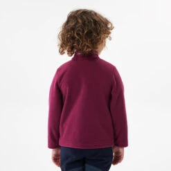 Quechua Polaire De Randonnée - MH100 Violette - Enfant 2-6 Ans -Nabaiji polaire de randonnee mh100 violette enfant 2 6 ans 3