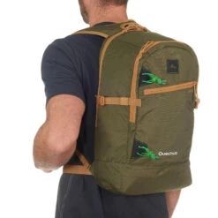 Quechua Sac à Dos E 22 CL Vert/beige, 22 Litres -Nabaiji sac a dos e 22 cl vertbeige 22 litres 3